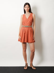 Brunello Cucinelli Women's Mini Dress Beige