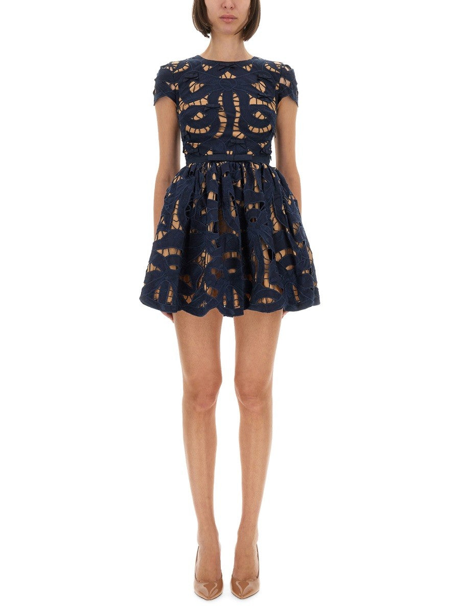 self-portrait Women's Mini Dress Blue self-portrait