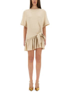 Rabanne Women's Mini Dress Beige