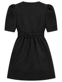 Ganni Women's Mini Dress Black