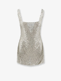 Retrofete Women's Mini Dress Silver