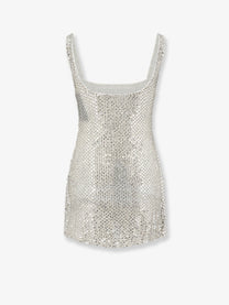 Retrofete Women's Mini Dress Silver