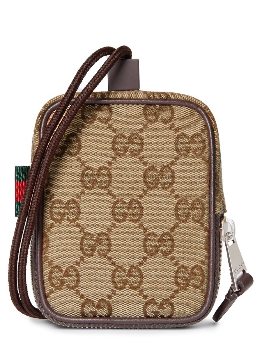 Gucci Men's Mini Fabric Bag Beige