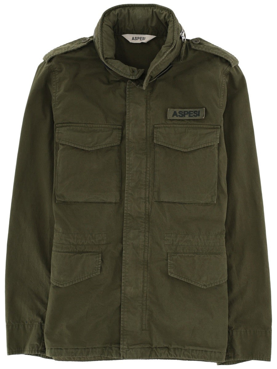 Aspesi Men's Mini Field Jacket Green Aspesi