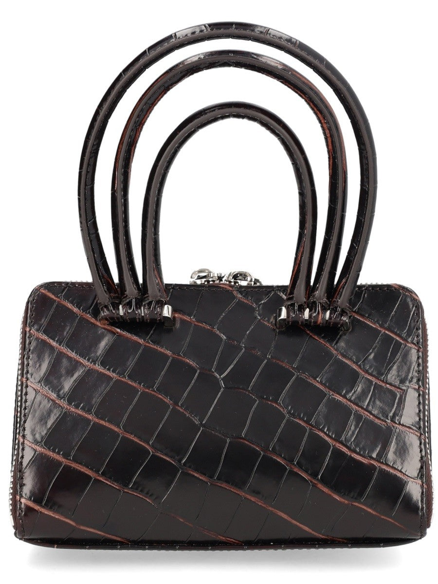 The Attico Women's Mini Friday Bag Brown