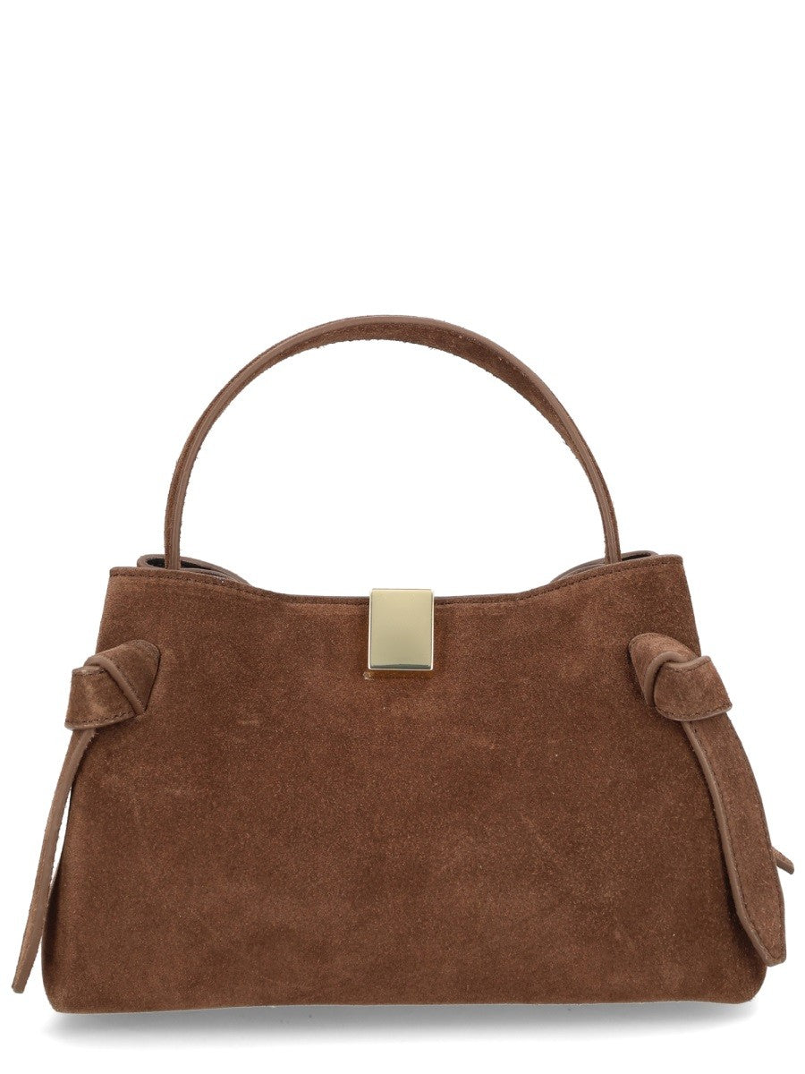 Yuzefi Women's Mini Gyoza Bag Brown