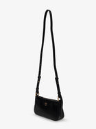 Pinko Women's Mini Half Moon Leather Crossbody Bag Black, view 3