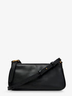 Pinko Women's Mini Half Moon Leather Crossbody Bag Black, view 2
