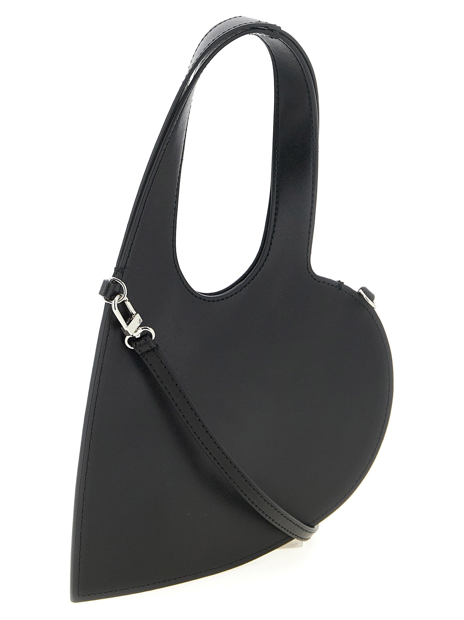 Coperni Mini Heart Handbag Black