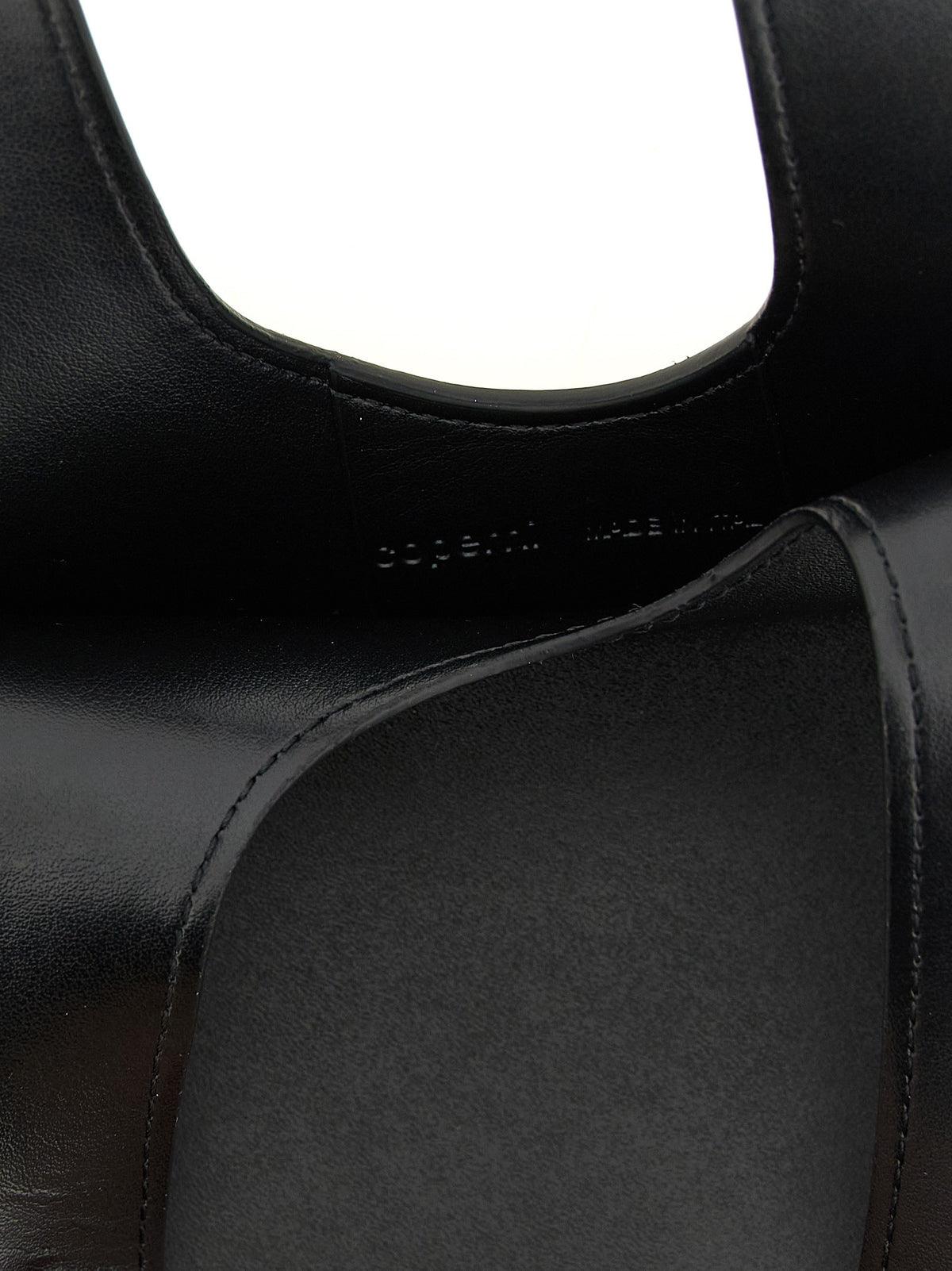 Coperni Mini Heart Handbag Black, view 4