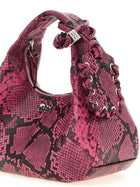 Ganni Mini Hobo Handbag Pink, view 3
