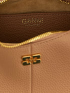 Ganni Mini Hobo Handbag Beige, view 4