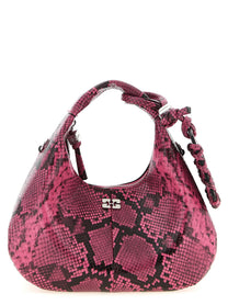 Ganni Mini Hobo Handbag Pink
