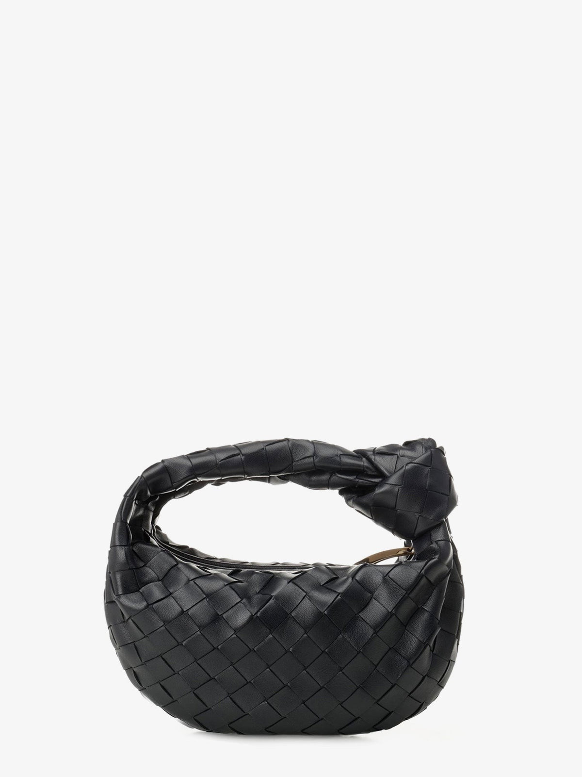 Bottega Veneta Women's Mini Jodie Leather Handbag Black, view 2