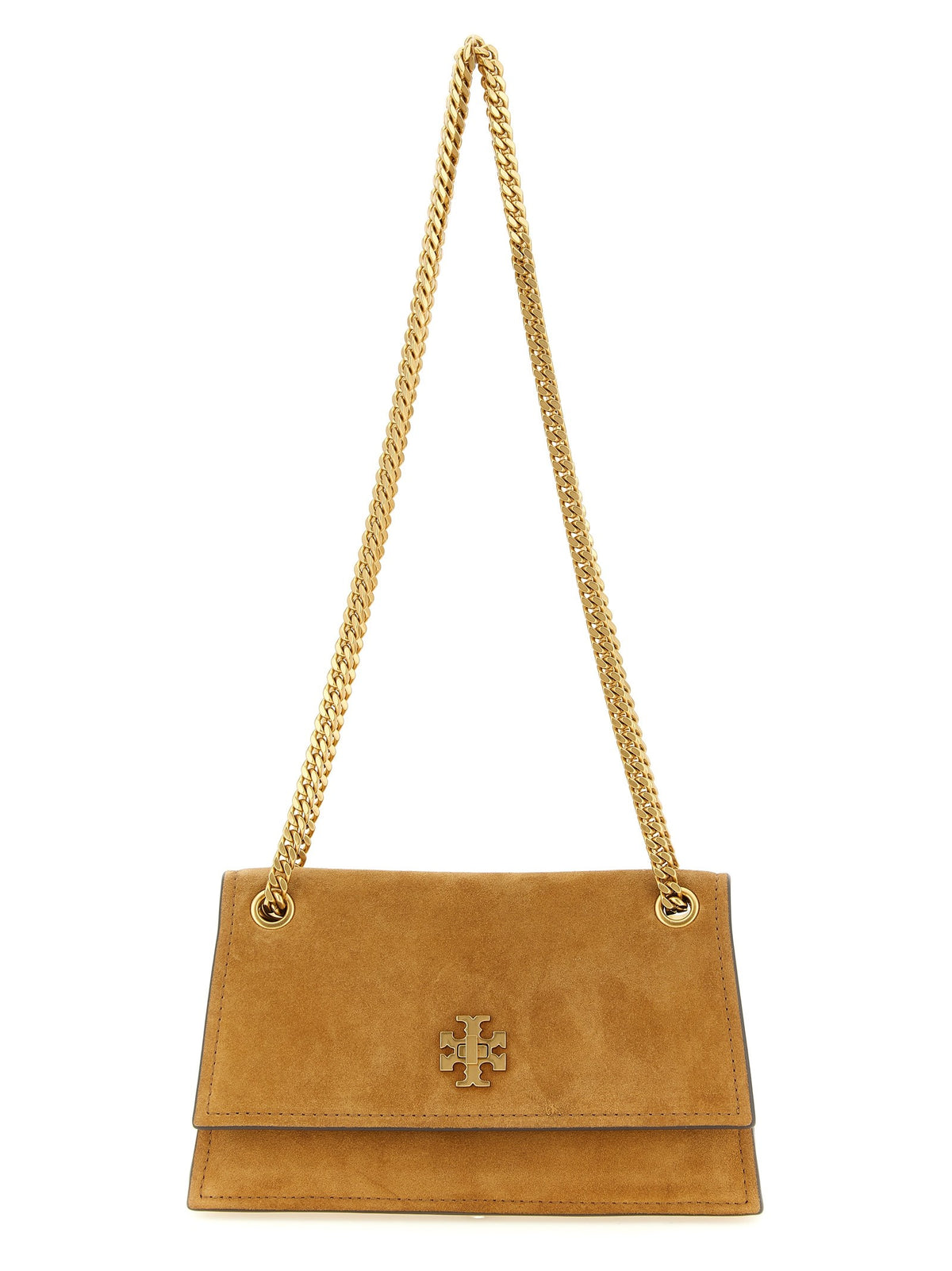 Tory Burch Mini Kira Turnlock Shoulder Bag Brown