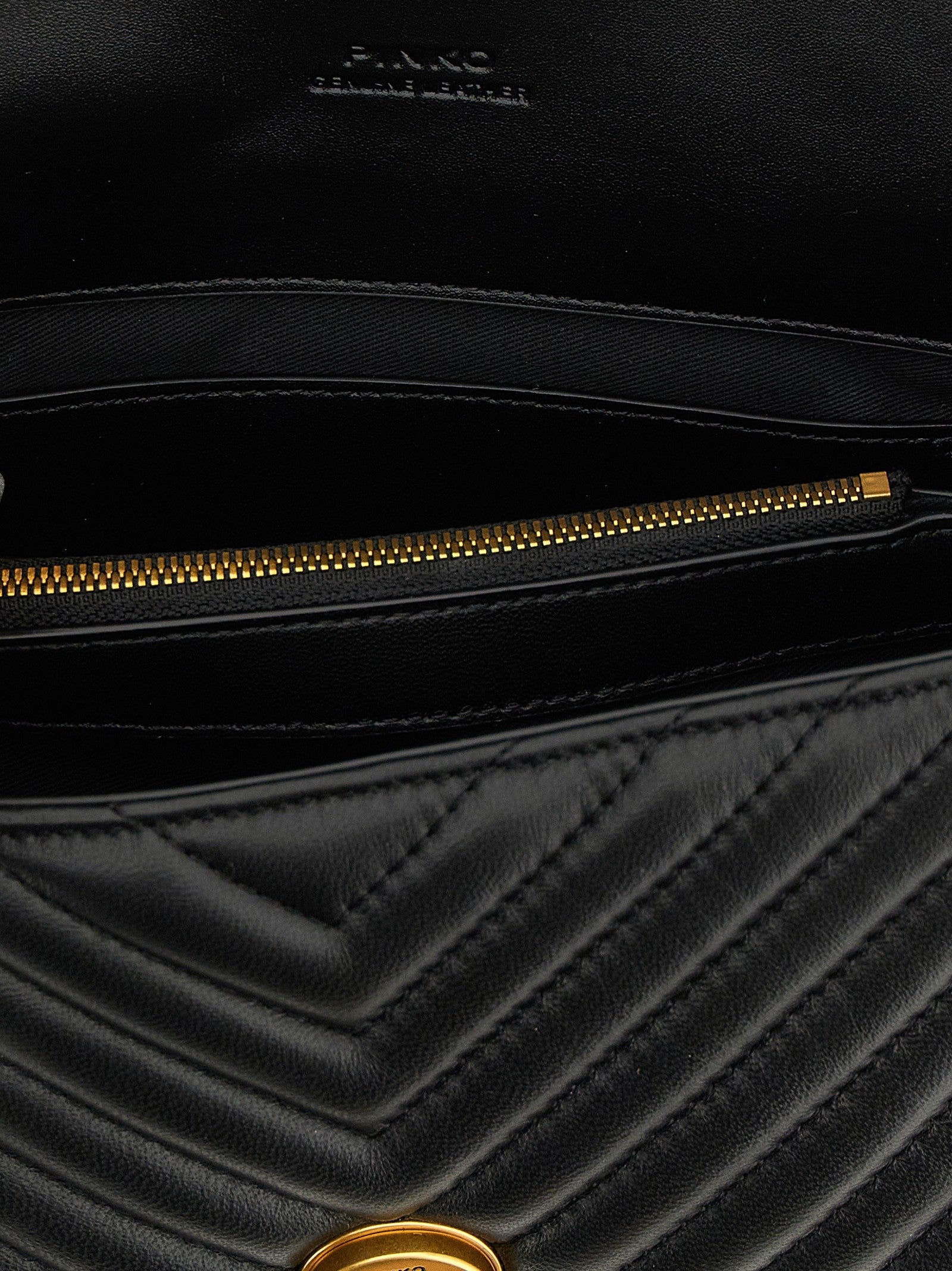 Pinko Mini Lady Love Puff Handbag Black