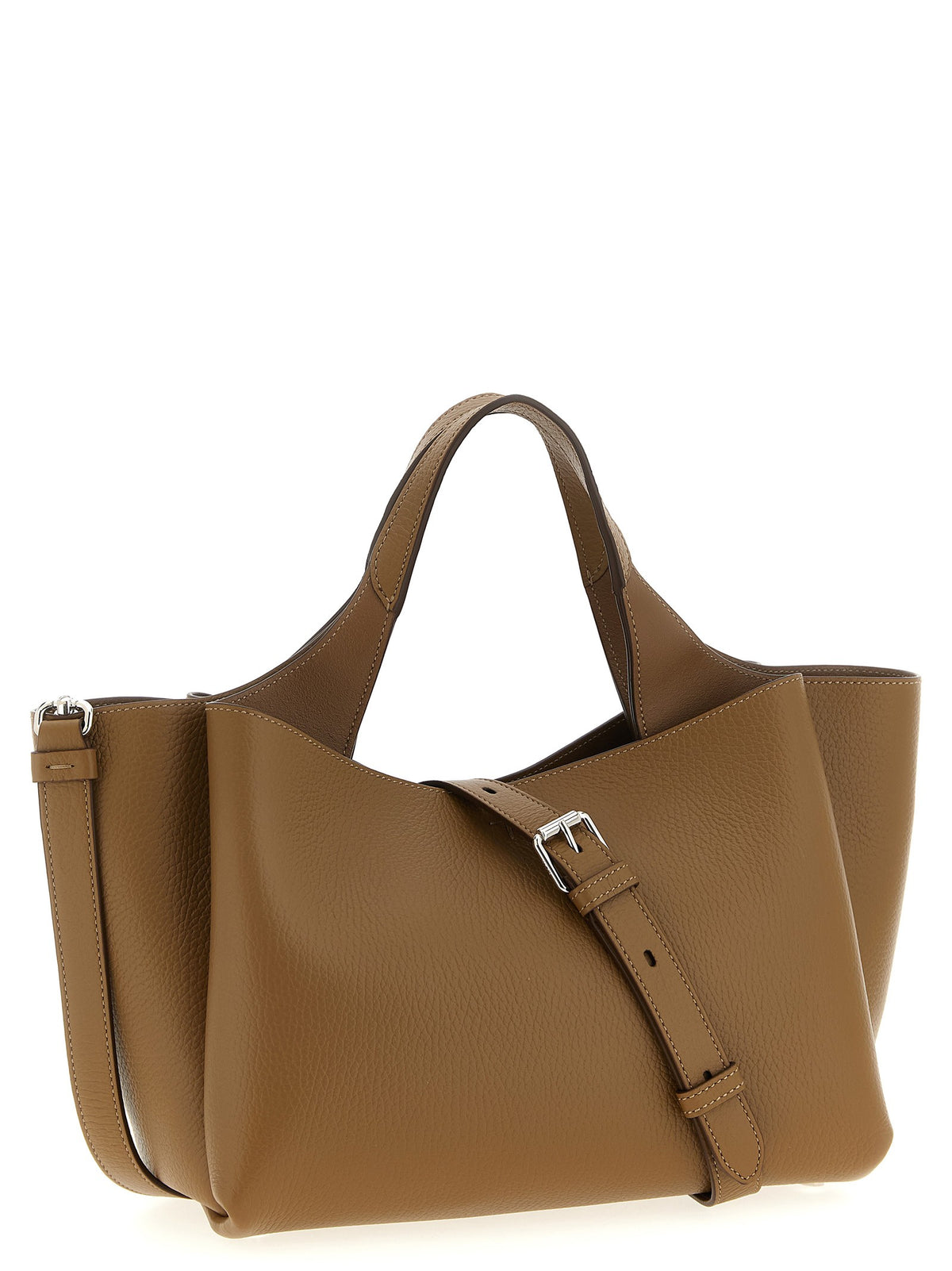 Tod's Mini Leather Handbag Brown, view 2