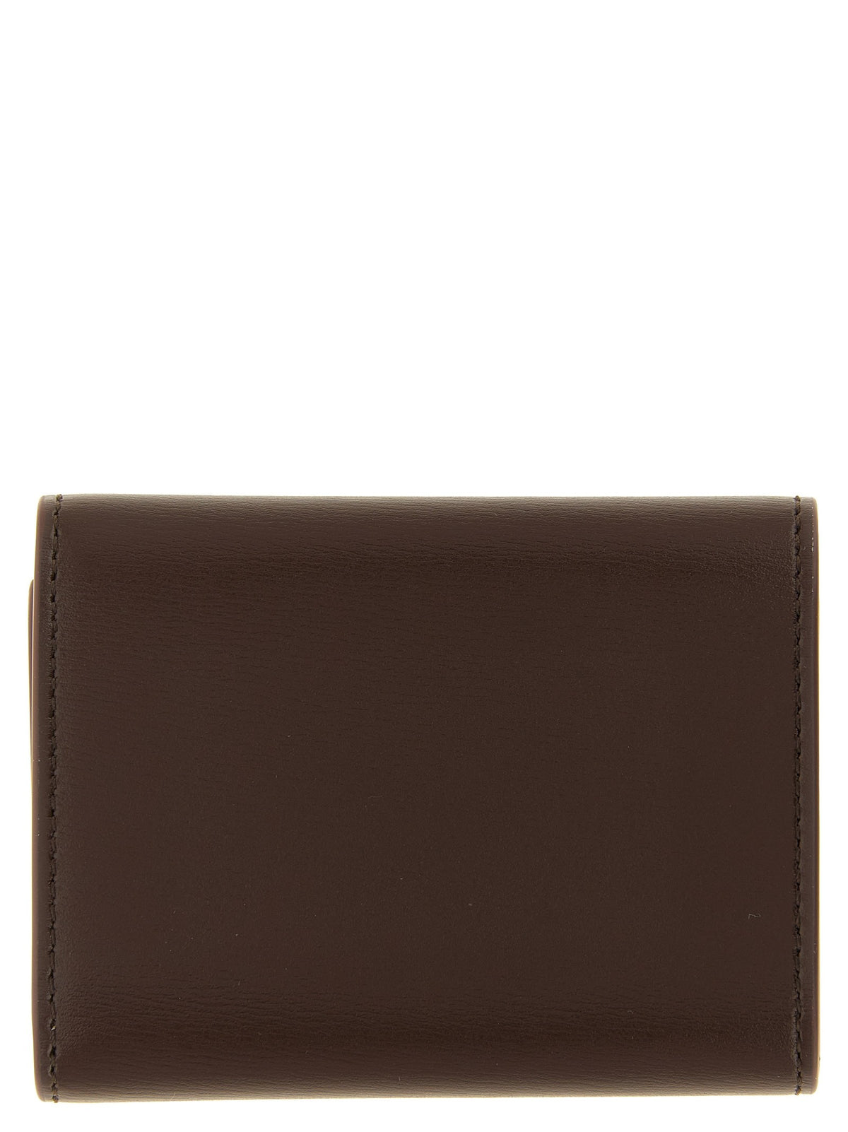 Jil Sander Mini Leather Wallet Brown