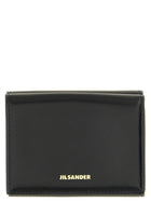 Jil Sander Mini Leather Wallet Black