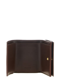 Jil Sander Mini Leather Wallet Brown