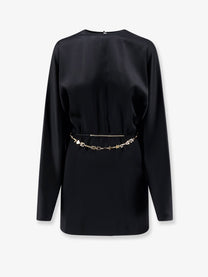 Saint Laurent Women's Mini Lenght Dress Black