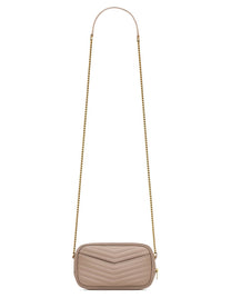 Saint Laurent Women's Mini Lou Bag Beige