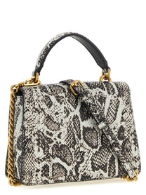 Pinko Mini Love One Light Handbag Grey