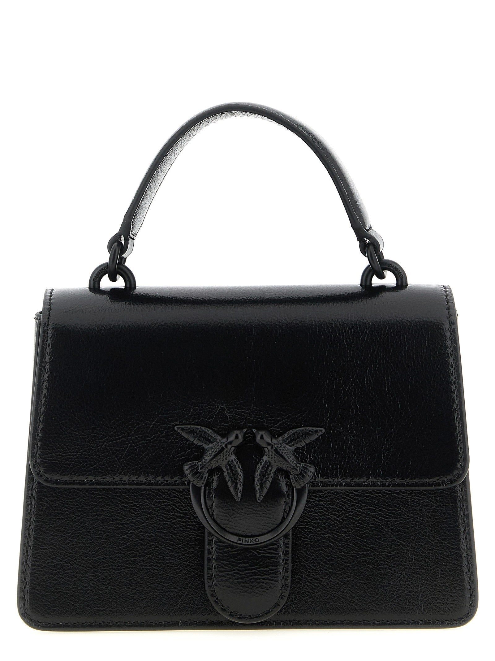 Pinko Mini Love One Light Handbag Black