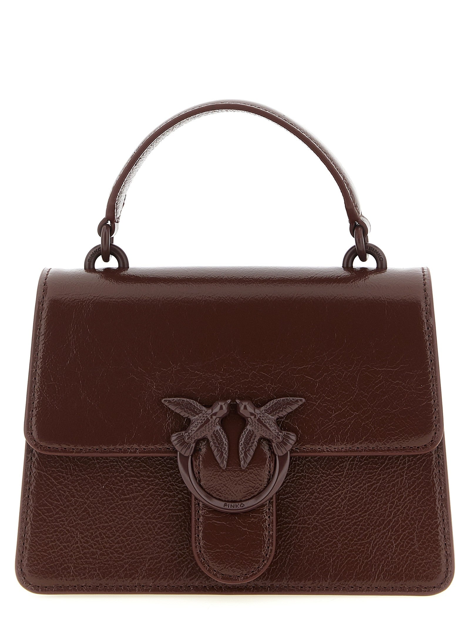 Pinko Mini Love One Light Handbag Red