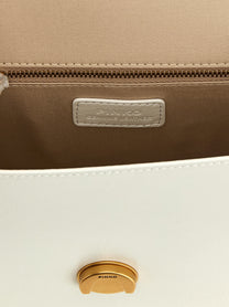 Pinko Mini Love One Light Handbag White