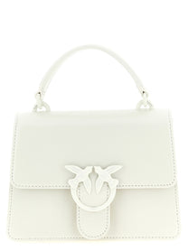 Pinko Mini Love One Light Handbag White