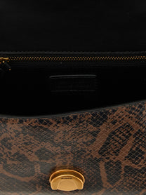 Pinko Mini Love One Light Handbag Brown