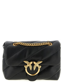 Pinko Mini Love Puff Crossbody Bag Black