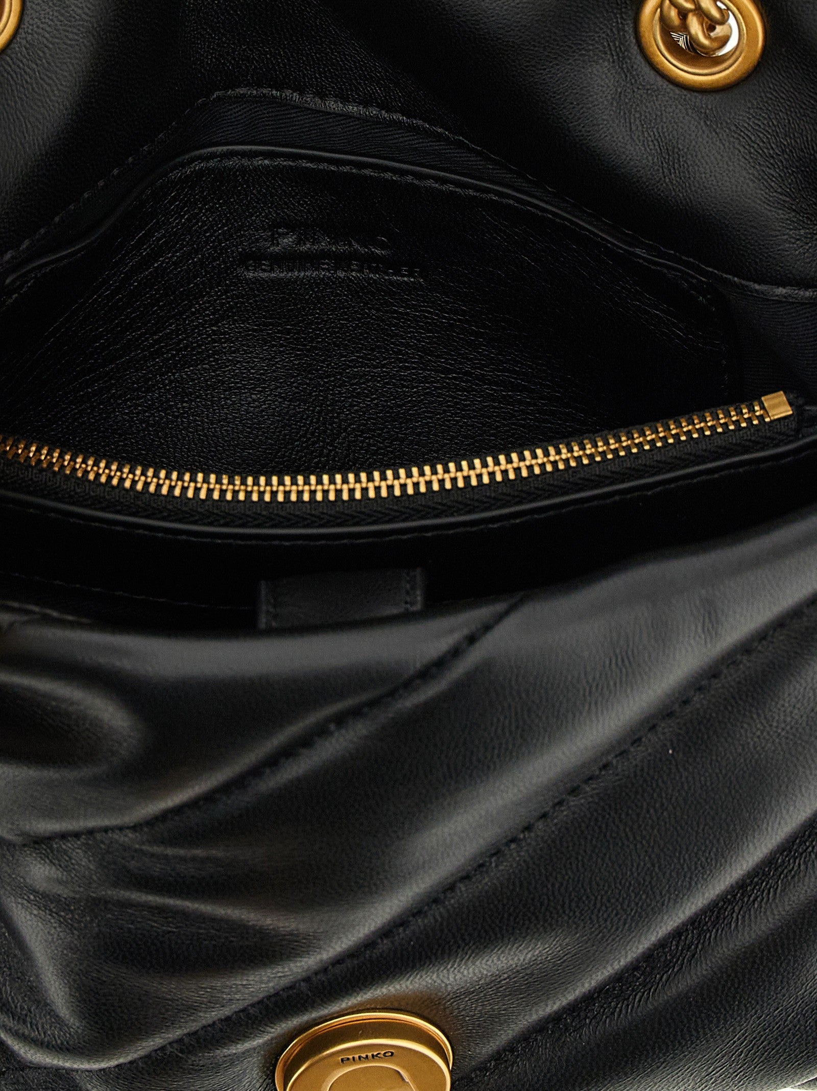 Pinko Mini Love Puff Crossbody Bag Black