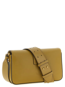 Pinko Mini Love Slouchy Shoulder Bag Green