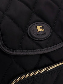 Burberry Women's Mini Nylon Backpack Black