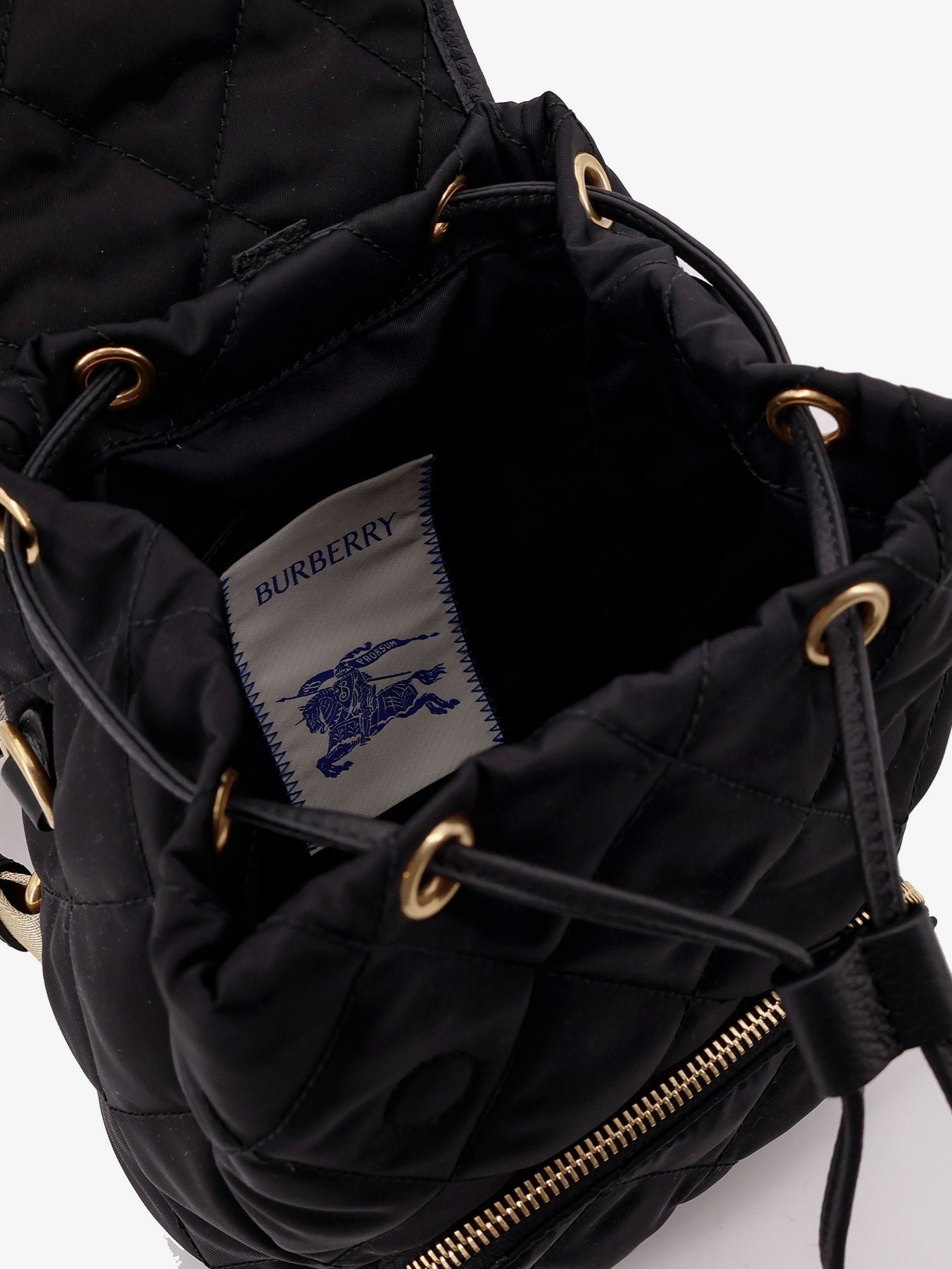 Burberry Women's Mini Nylon Backpack Black