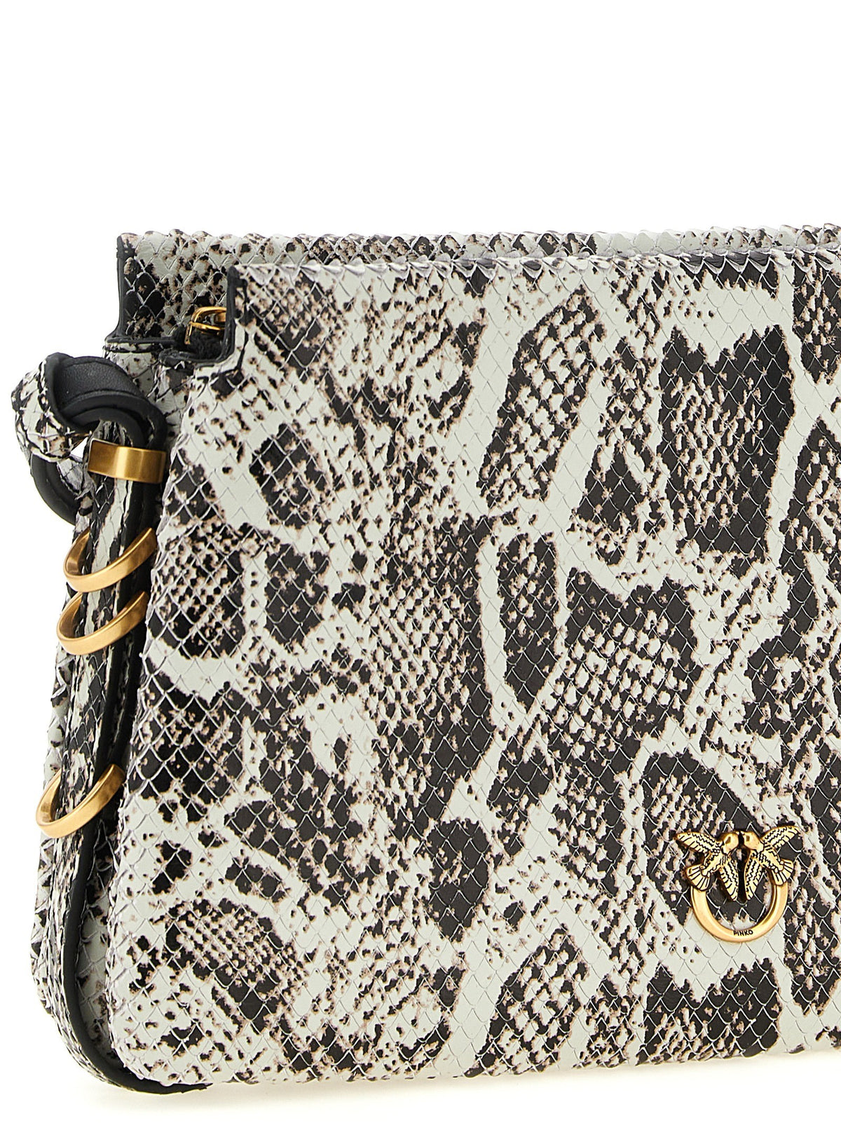 Pinko Mini One Two Three Bag Crossbody Bag Gold, view 3