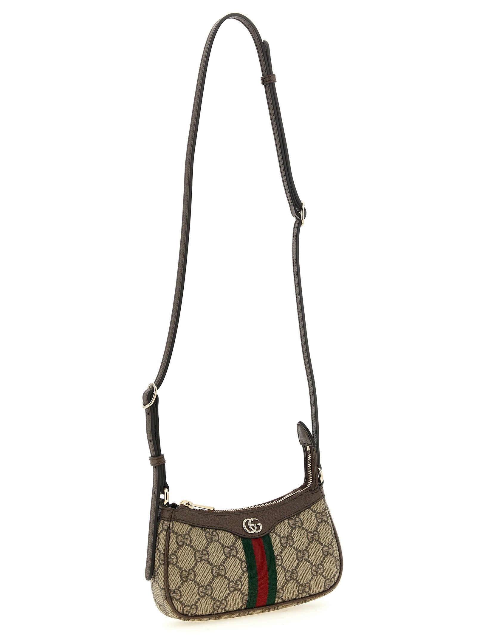 Gucci Mini Ophidia Shoulder Bag Beige