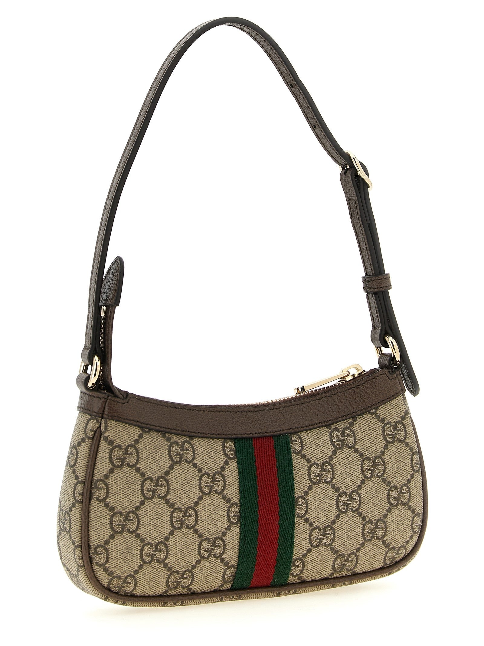 Gucci Mini Ophidia Shoulder Bag Beige