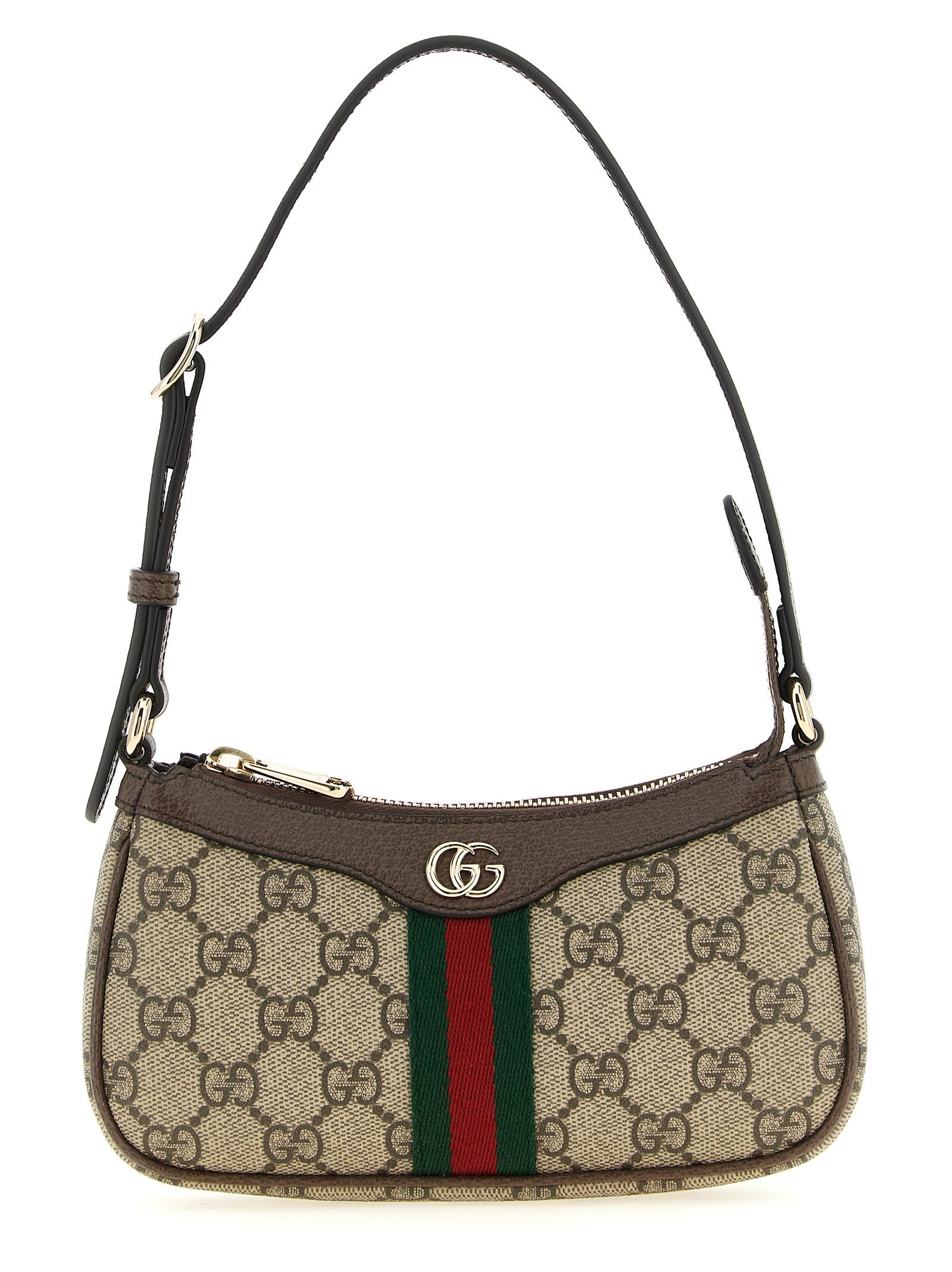 Gucci Mini Ophidia Shoulder Bag Beige