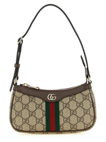 Gucci Mini Ophidia Shoulder Bag Beige