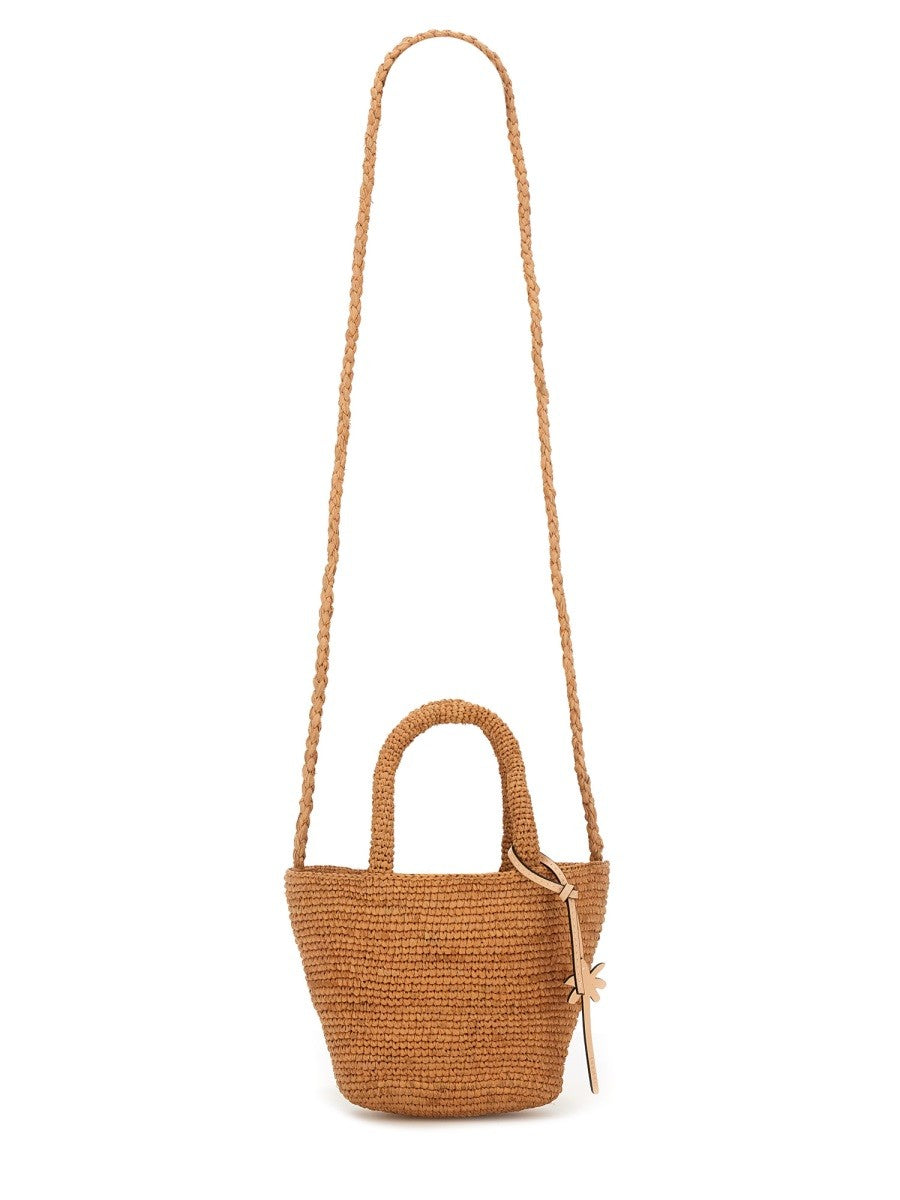 Manebi Women's Mini Panier Bag Orange