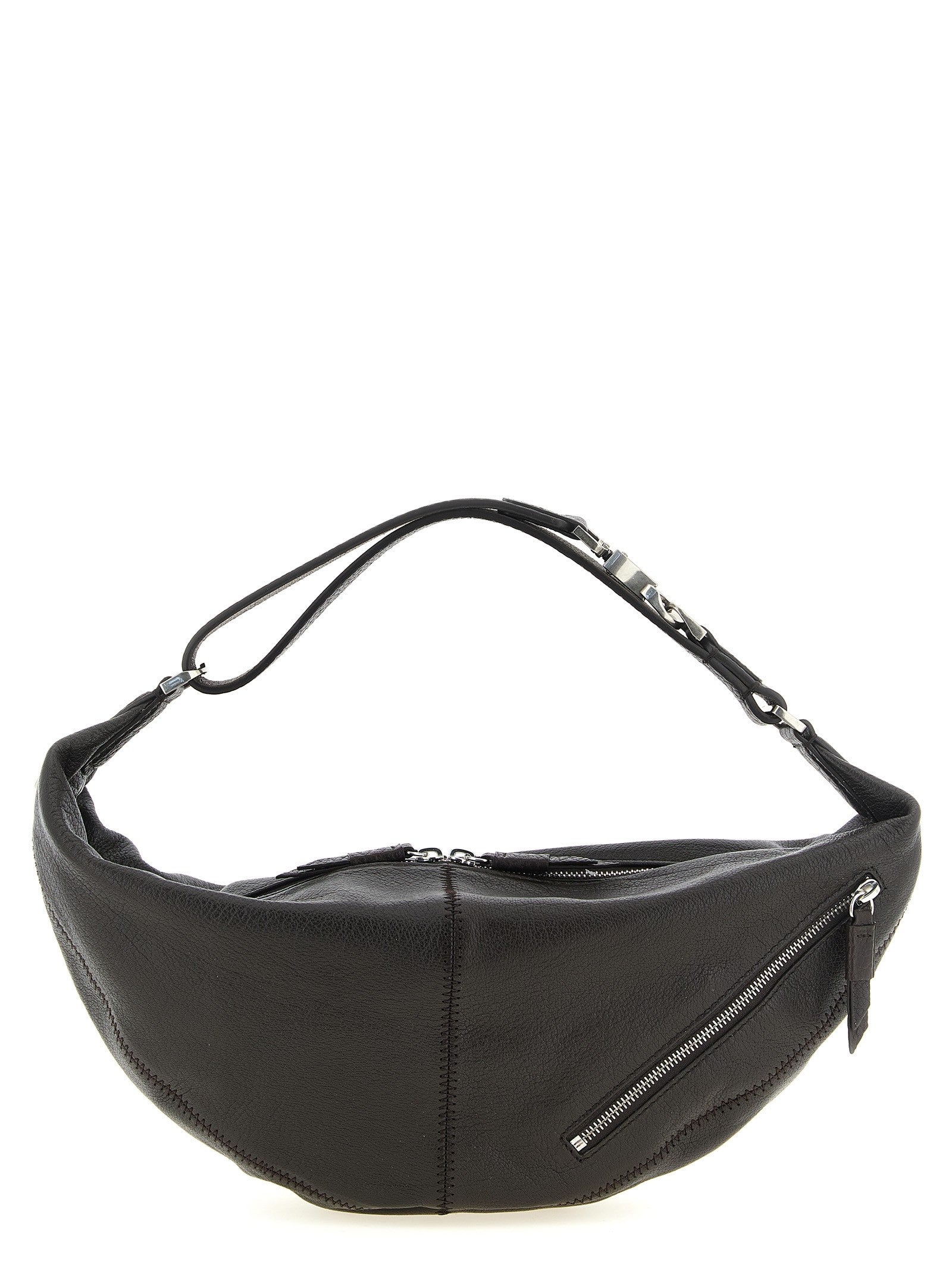Lemaire Mini Quiver Clip Bag Shoulder Bag Brown