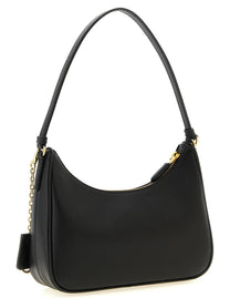 PRADA Mini Re Edition Saffiano Shoulder Bag Black