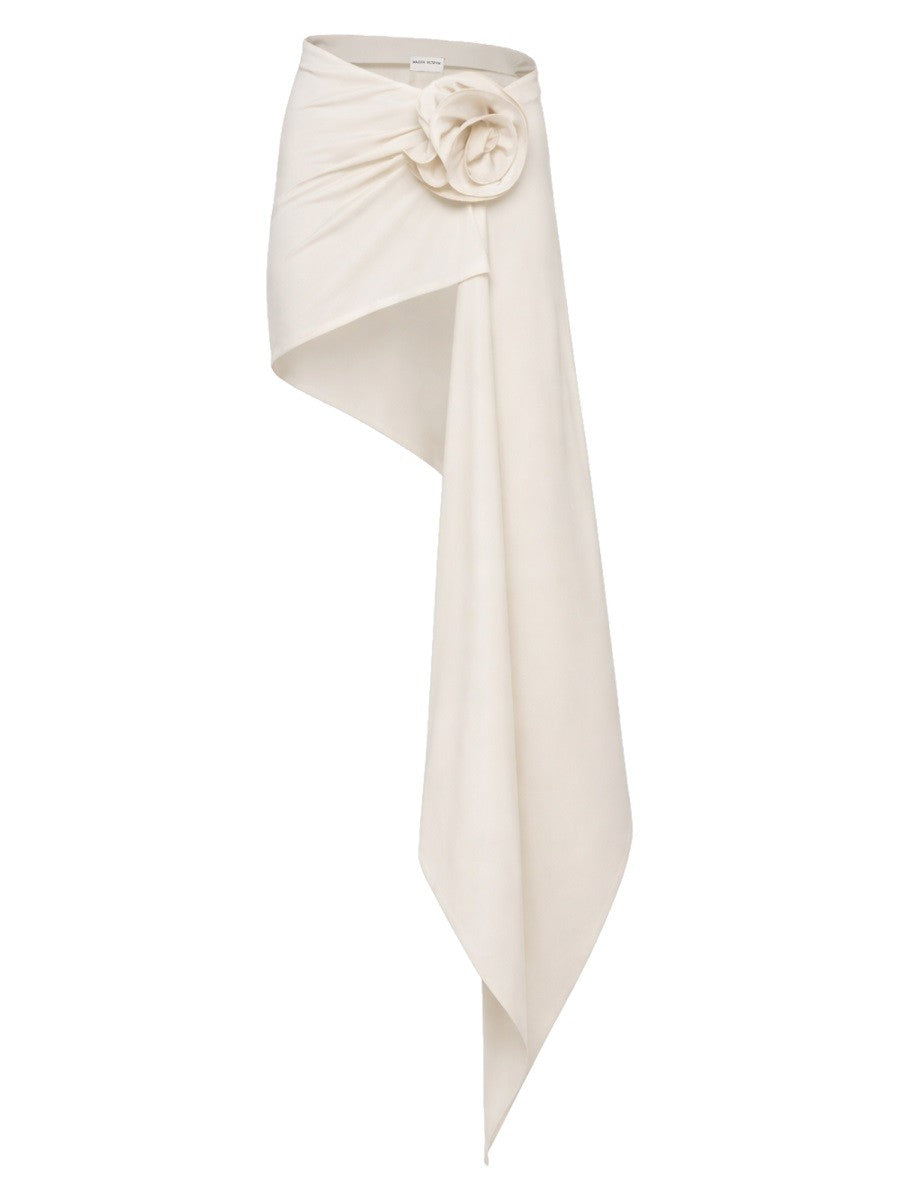 Magda Butrym Women's Mini Skirt White Magda Butrym