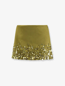 Retrofete Women's Mini Skirt Basil