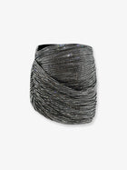 self-portrait Women's Mini Skirt Silver, view 2