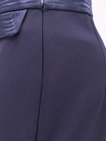 Elisabetta Franchi Women's Mini Skirt Blue, view 3