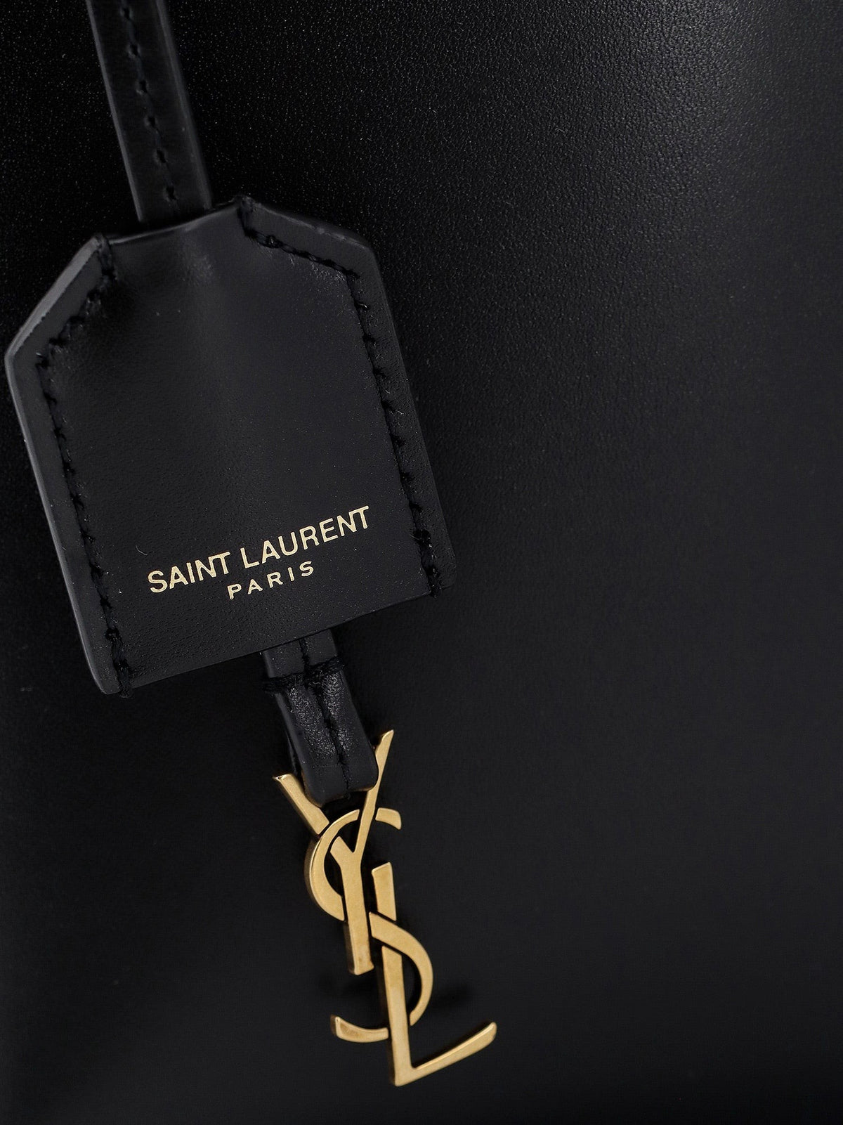 Saint Laurent Women's Mini Toy Leather Crossbody Bag Black, view 5